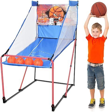 Basketball Arcade Game, Indoor Play Equipment - Sports Activities & Birthday Party Games for Kids | Amazon (US)