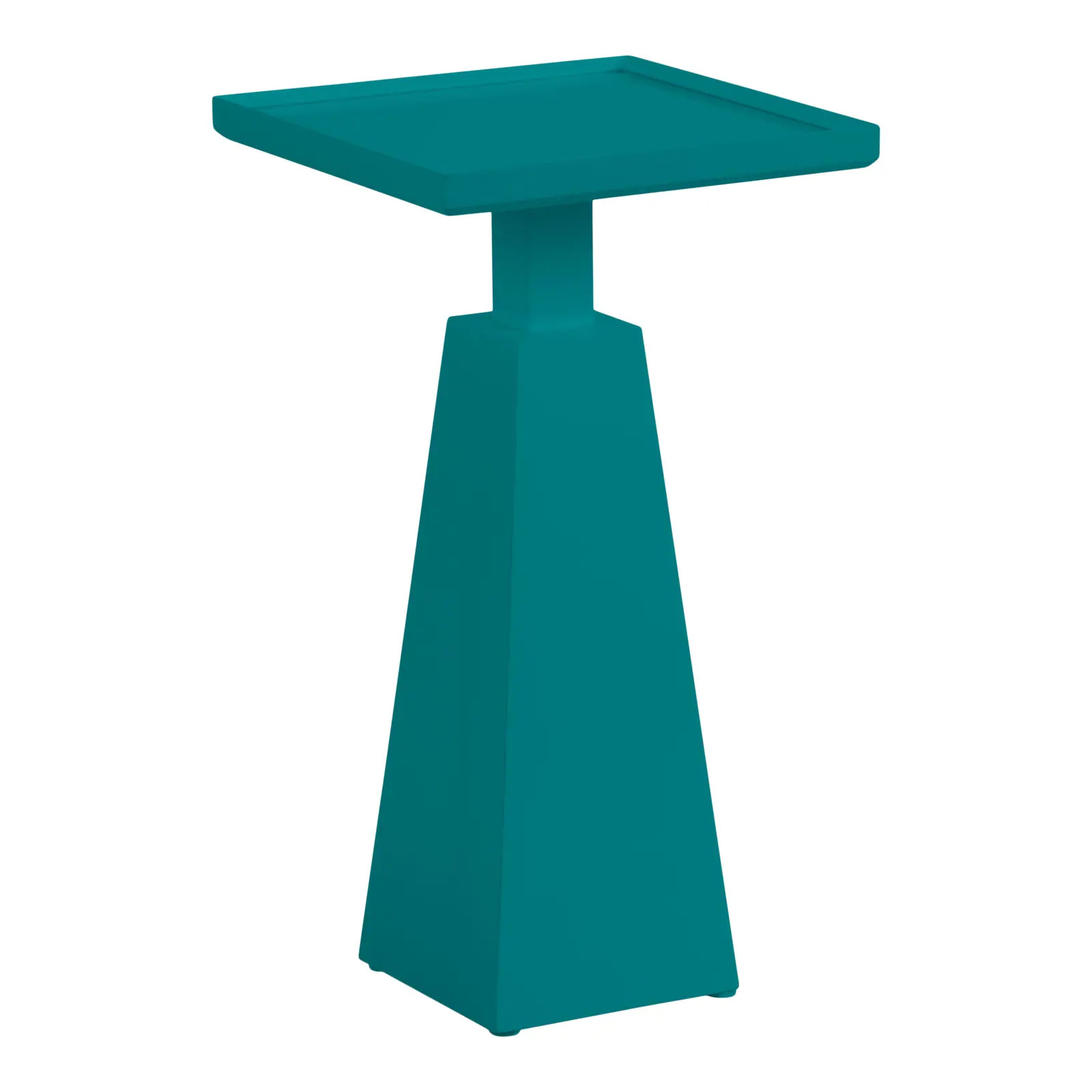 Celerie Kemble for Casa Cosima Hayes Spot Table, Teal Ocean | Chairish