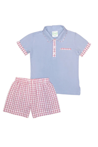 Oliver Collared Shirt Set | Grace and James Kids