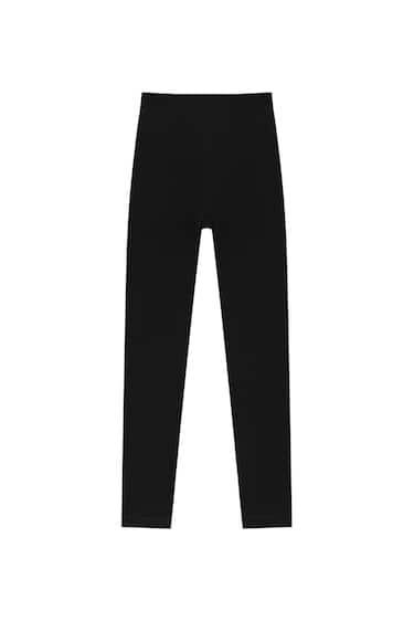 SEAMLESS RIBBED LEGGINGS | PULL and BEAR UK