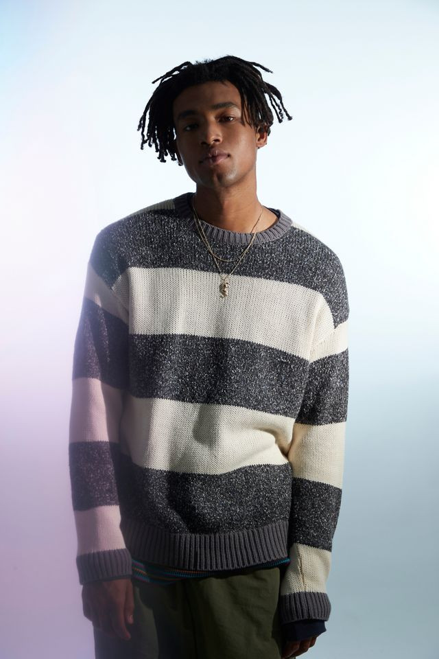 UO Bar Stripe Crew Neck Sweater | Urban Outfitters (US and RoW)