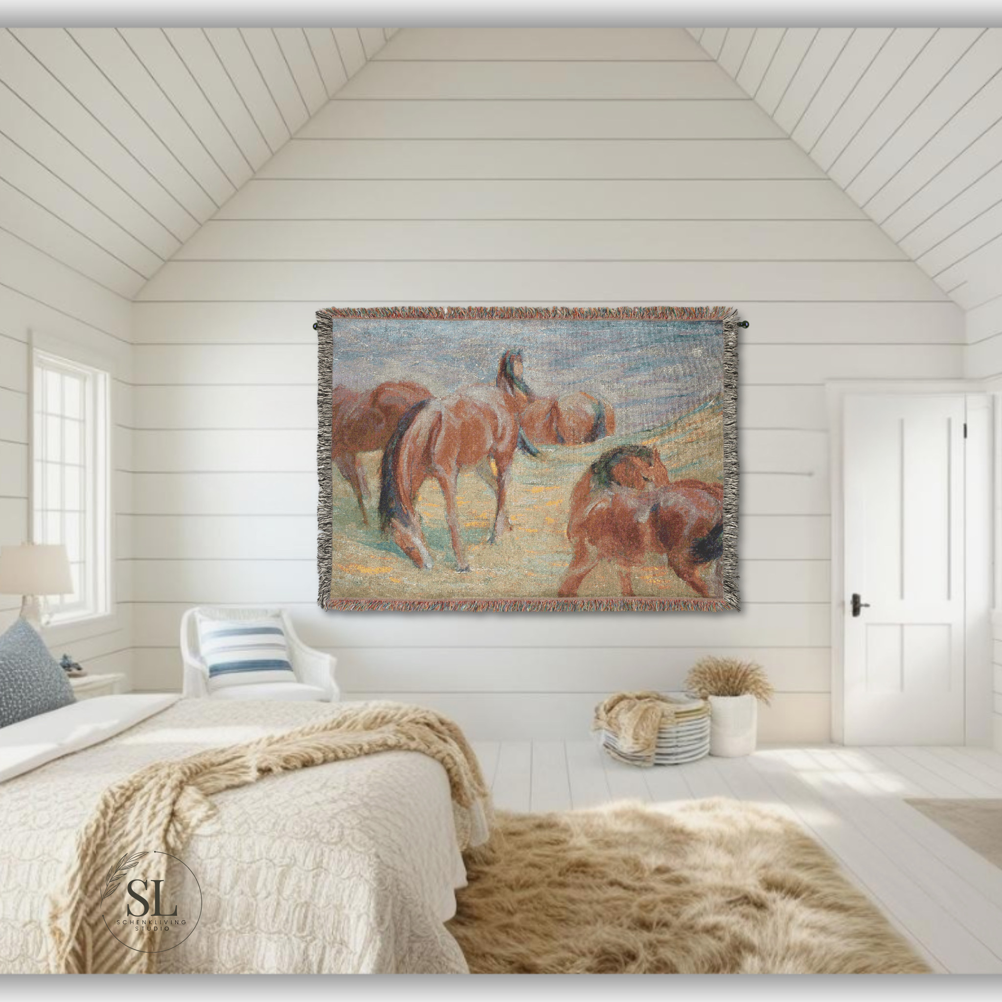 Modern Farmhouse Vintage Horses in Pasture Art Tapestry Blanket
.
Add a touch of vintage and comfort with this woven blanket - you can hang it or have it on your bed or sofa! 

 

#LTKstyletip #LTKfamily #LTKgiftguide
