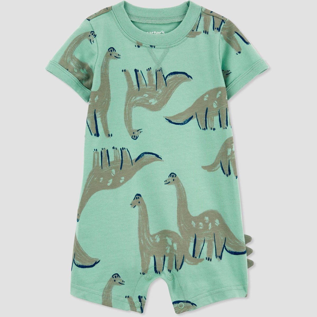 Carter's Just One You® Baby Boys' Dino Romper - Green | Target