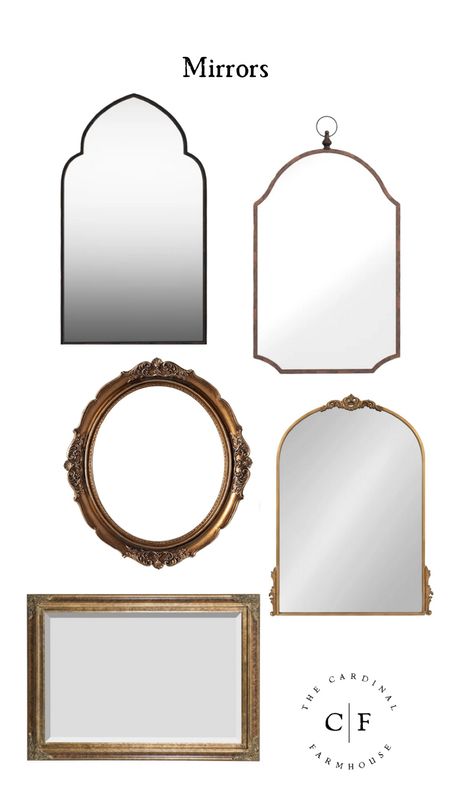 These are not by any means the only mirrors you MUST get. For me it’s the shape and I love these shapes for a sophisticated charming feel. 

#LTKFind #LTKhome #LTKstyletip