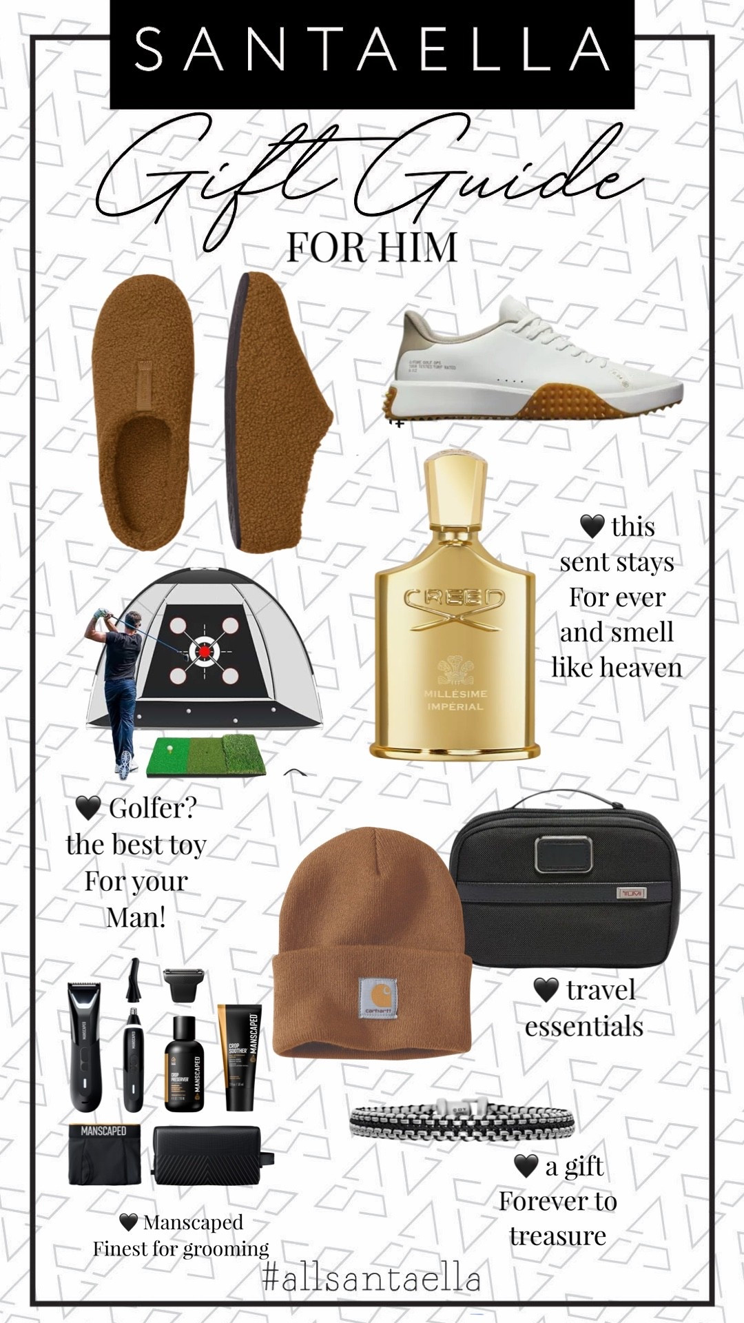 For the stylish, the sporty, the traveler — the man who has it all (or almost 😉).
My curated Gift Guide for Him is live.
Shop his favorites right here
#allsantaella


#LTKGiftGuide