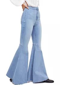 Free People We The Free Just Float on Flare Jeans | Belk
