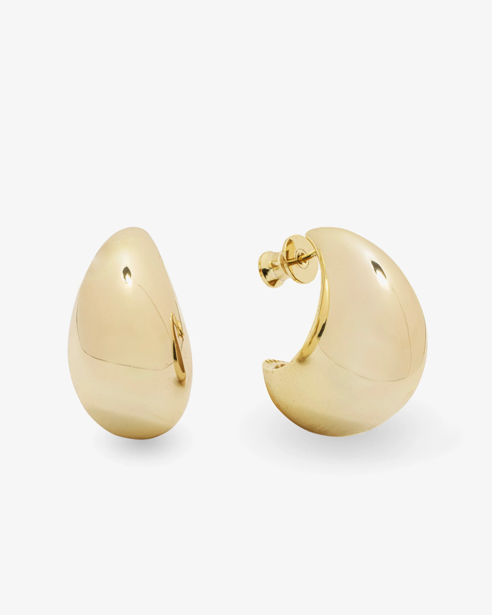 "She's So Smooth" Mama Teardrop Hoops | Melinda Maria