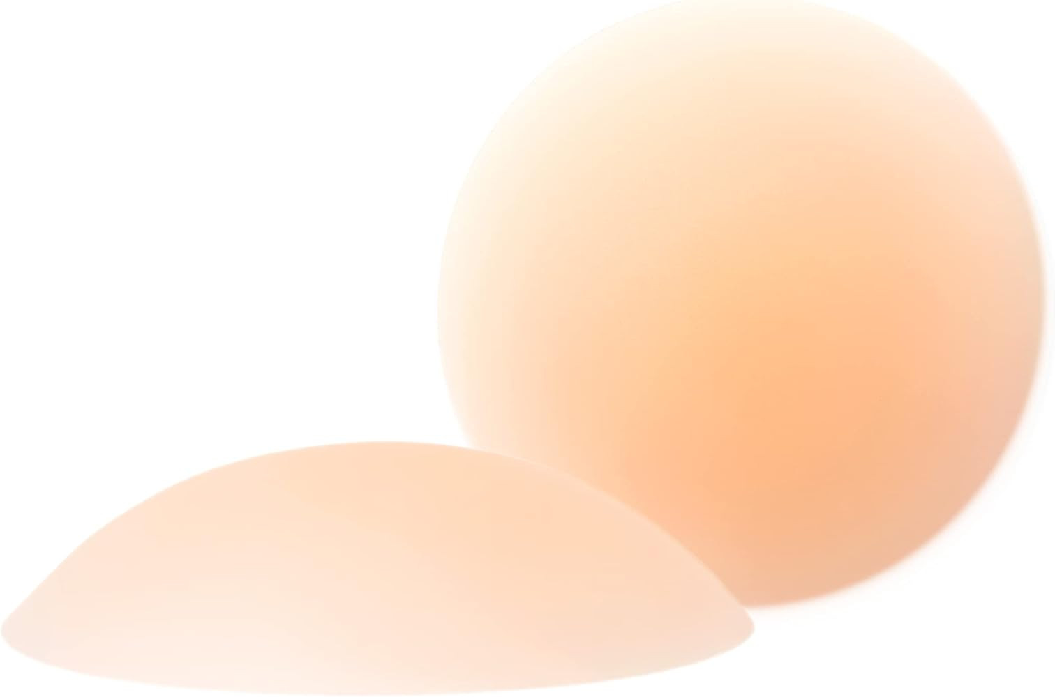 Non-Adhesive Bra Liner Nipple Covers for Women – Reusable Silicone No-Show Inserts with Travel ... | Amazon (US)