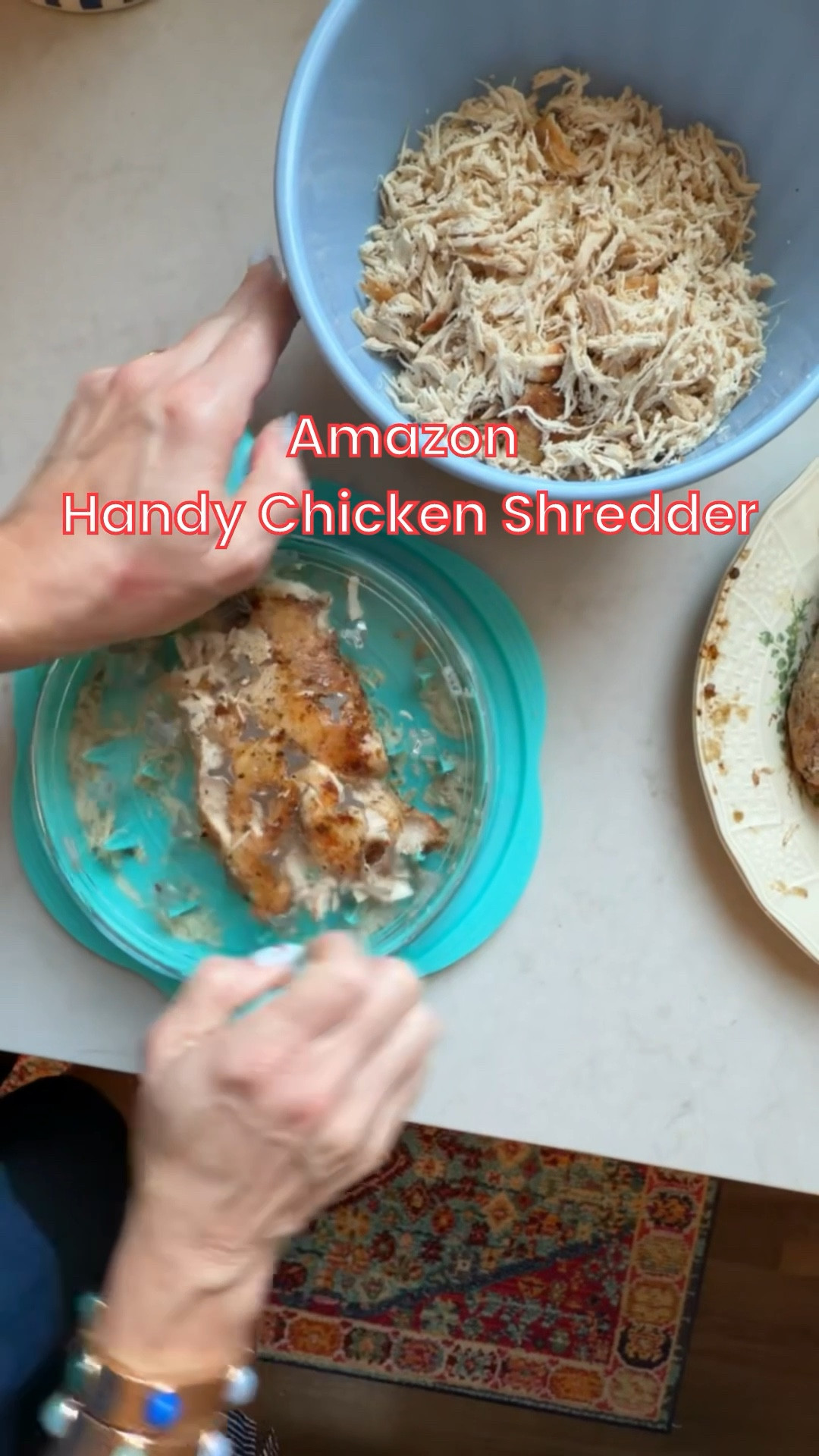 🐓 Chicken Shredder that easily shreds a chicken breast in seconds!! Comes in so many colors too! #amazonfind #amazon

#LTKHome #LTKfoodie #LTKdayinmylife