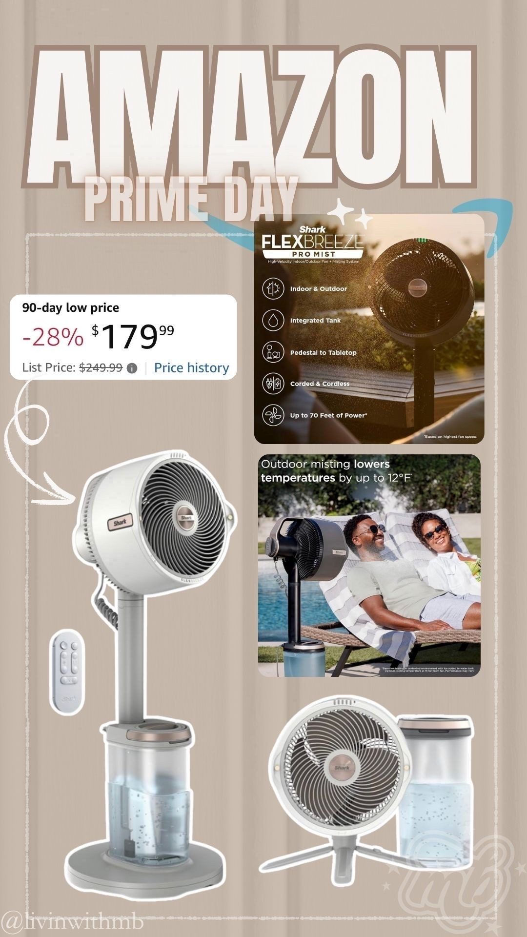 I have been eyeing this fan from Shark and it’s on sale for Prime Day!

#LTKSaleAlert #LTKSeasonal #LTKHome