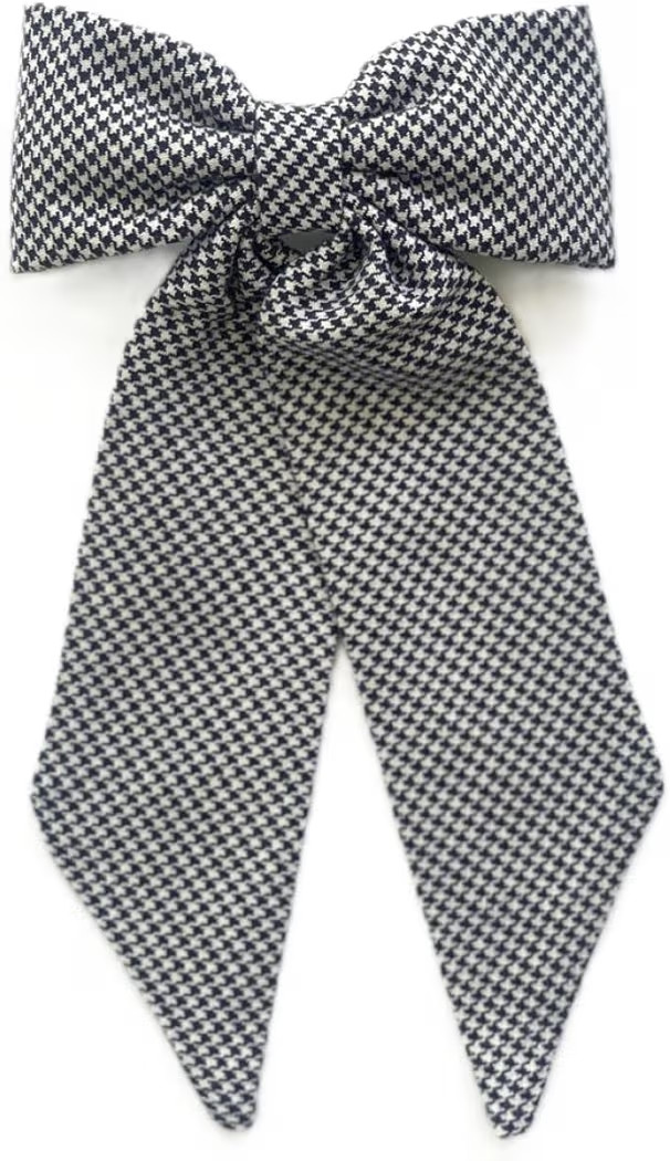 Extra Large Long Tail Plaid Hair Bow for Women & Girls with French Barrette | Jumbo Holiday Acces... | Amazon (US)