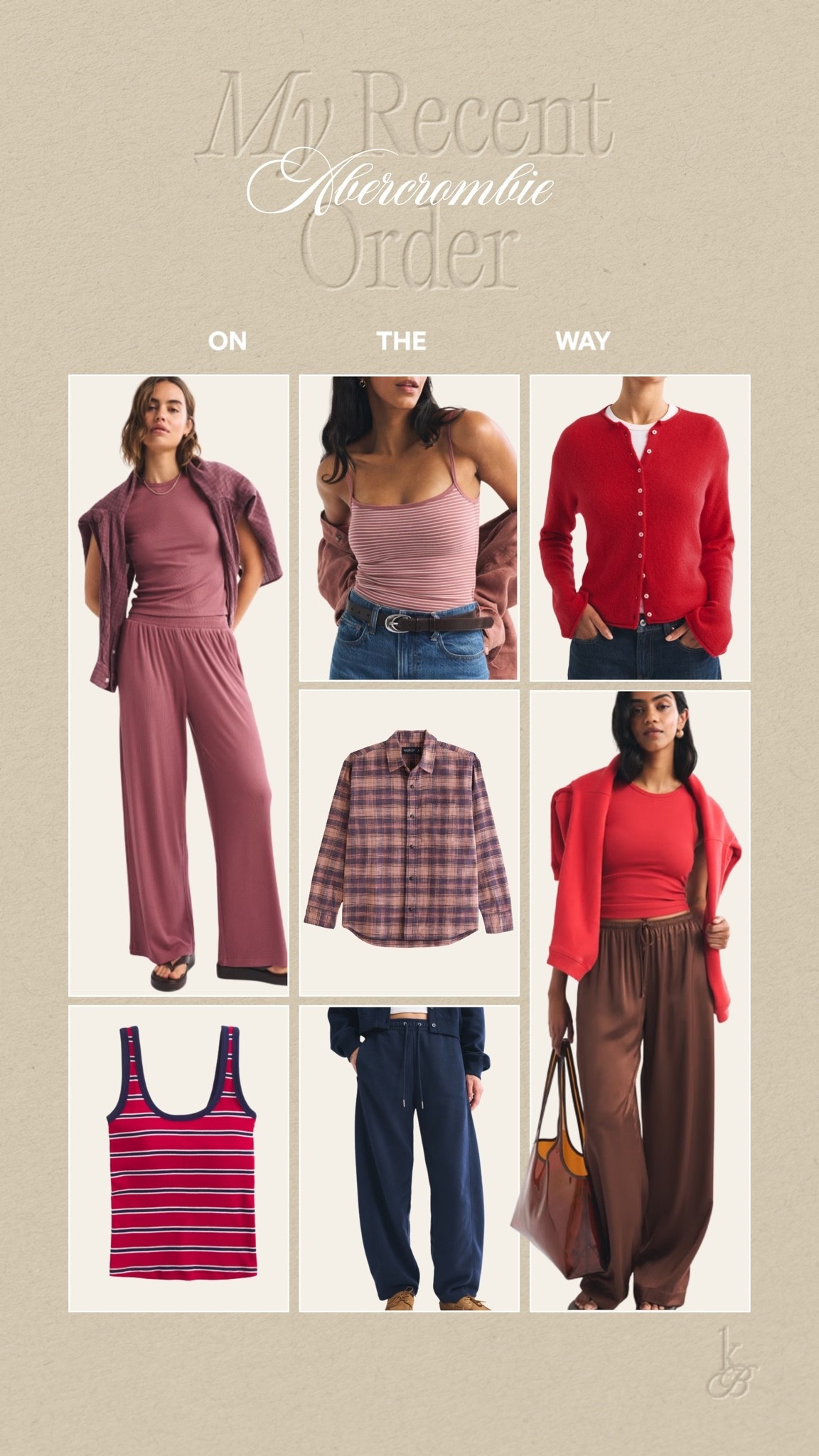 My recent @abercrombie order❤️

#LTKMidsize #LTKSaleAlert