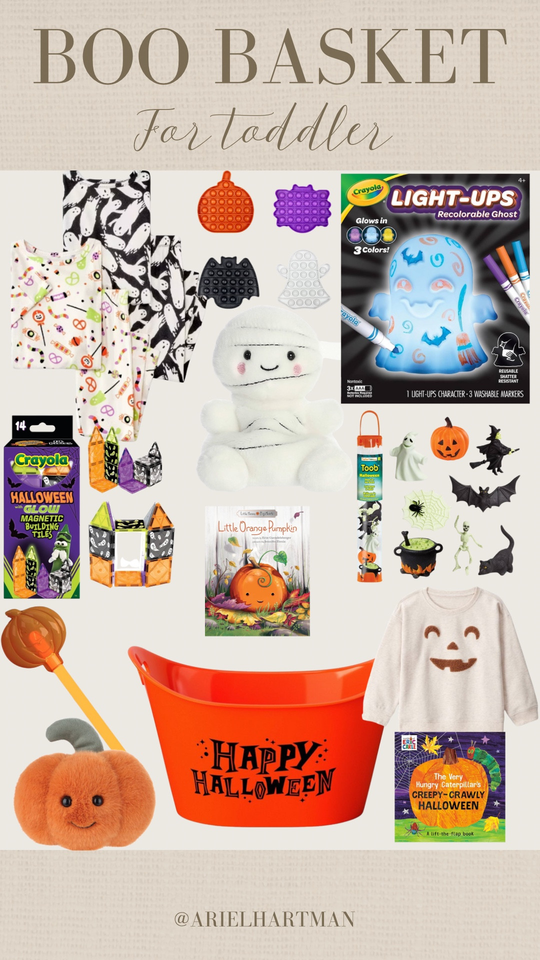 Boo basket idea for your toddler 

#LTKSeasonal #LTKFamily #LTKKids