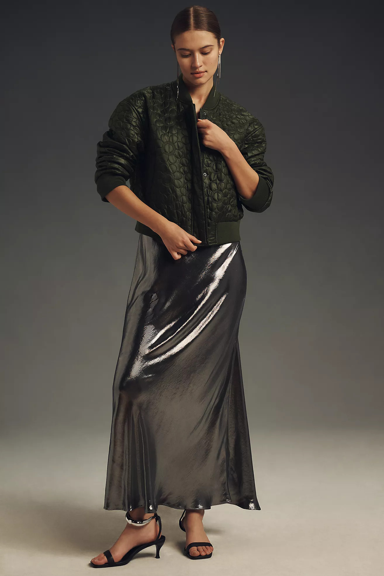 By Anthropologie Quilted Bomber Jacket | Anthropologie (US)