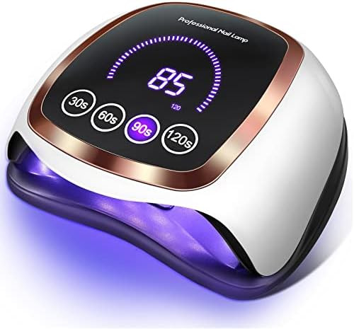 Amazon.com: Gel UV LED Nail Lamp, UV LED Nail Dryer for Gel Polish with 4 Timer Settings, Auto Se... | Amazon (US)