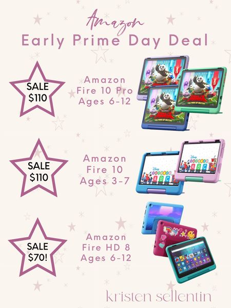 Amazon EARLY Prime Day Deal-
Amazon Kids Fire Tablets up to 60% off

#amazon #earlyprimedaydeal
#deals #kids #kindle #giftsforkids #sale 