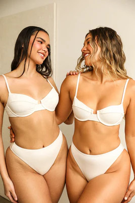 Kiara Ruffled Cheeky Bikini Bottom | Dippin Daisys (US)