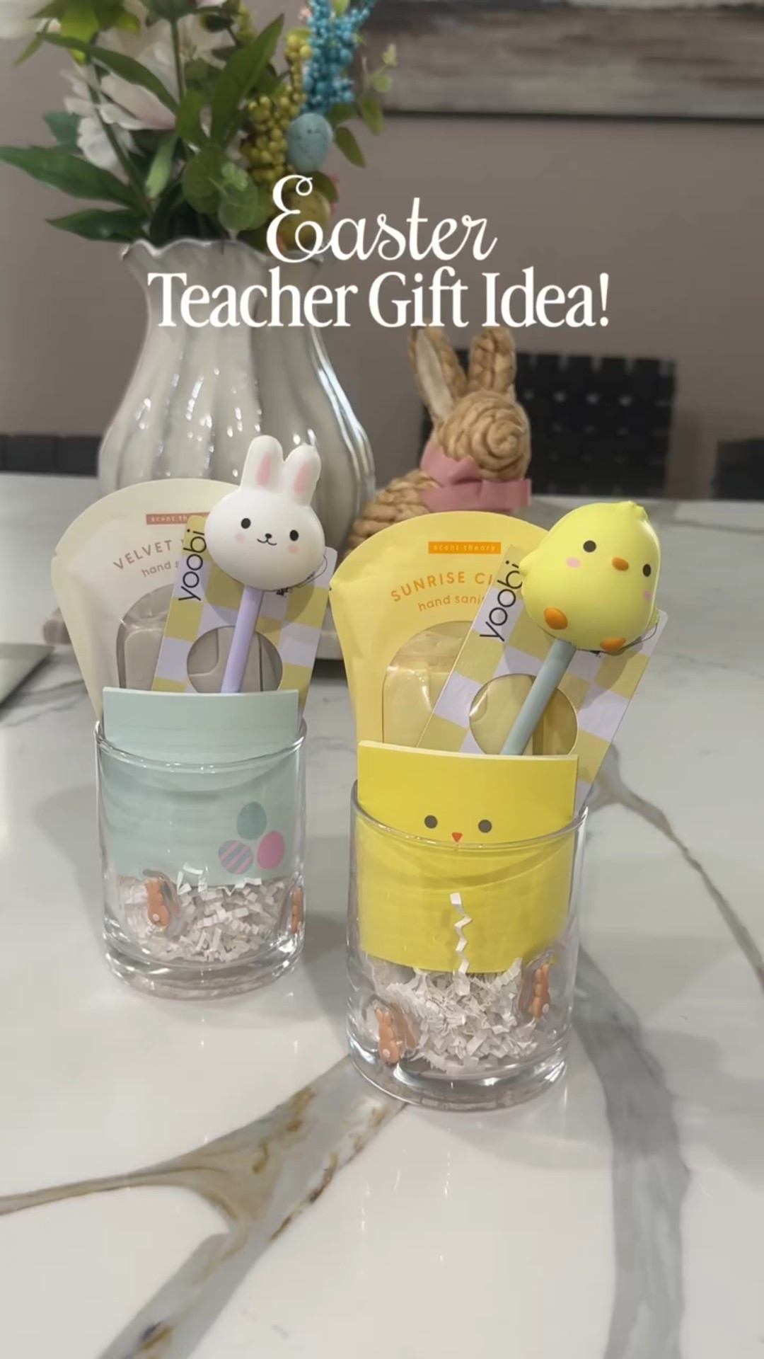 Easter is April 5th this year! 🐣 Easy Easter gift idea for teachers using these adorable bunny charm glasses! Follow + comment “NEW” for a link! (make sure you’re following to receive it) ✨ & if you love Holiday finds and gift ideas, follow along for more! 

#easterbasket #Easter gift #walmartfinds
