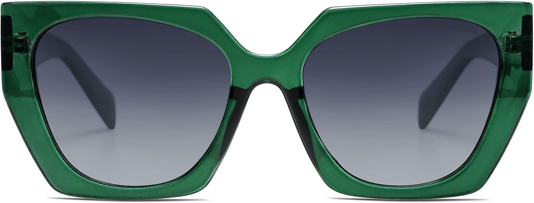 SOJOS Retro Polarized Oversized Sunglasses Womens Big Square Vintage Designer Sunnies SJ2205 | Amazon (US)