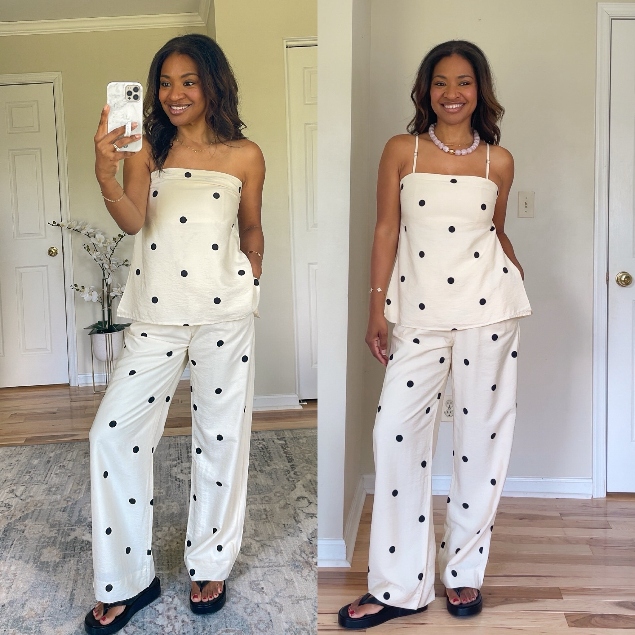 Wearing a small in the top and size 27 regular in the pants  

#LTKOver40 #LTKgrwm #LTKootd