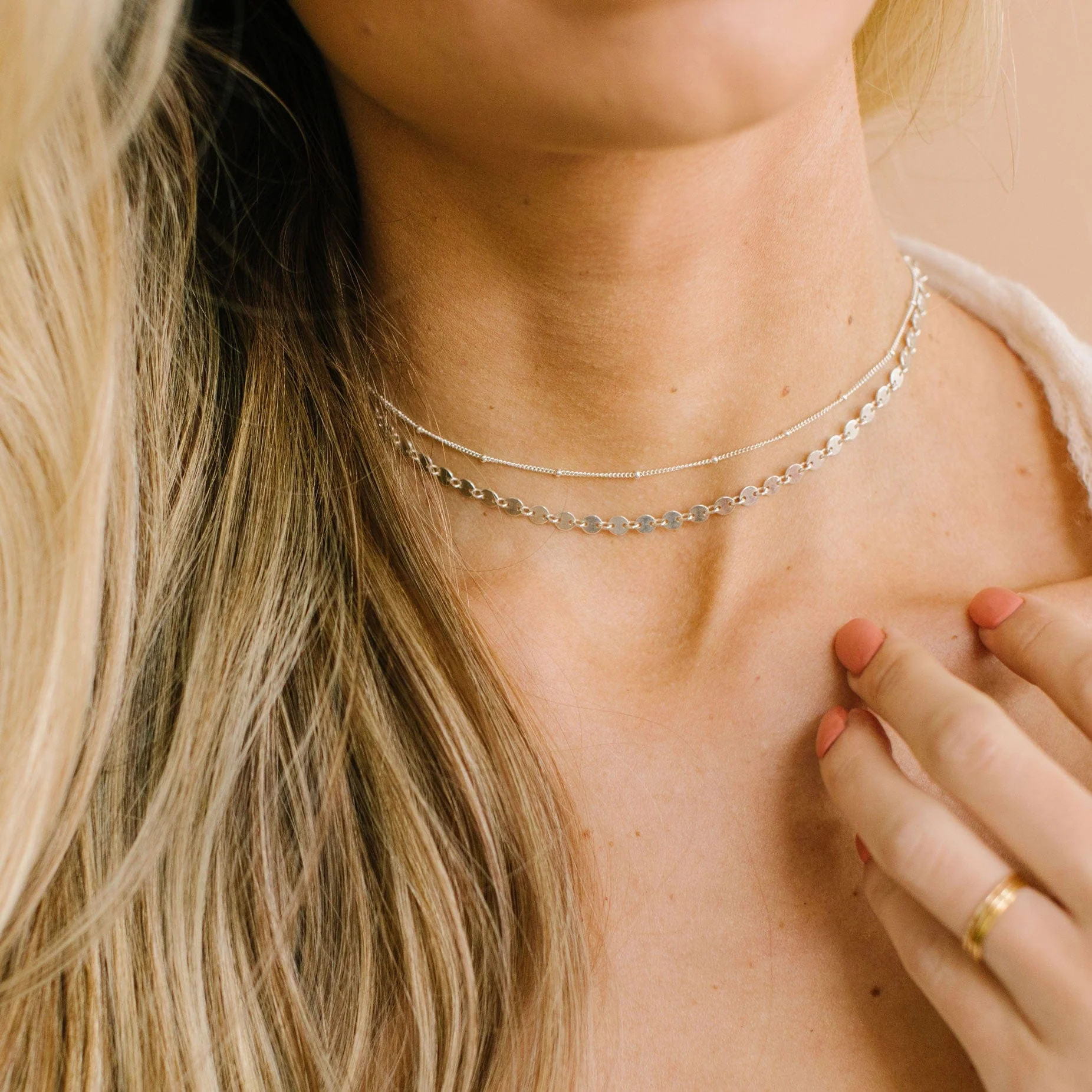 Poppy Choker Necklace | Gold, Rose Gold, Silver | Choker Necklaces | Made by Mary (US)