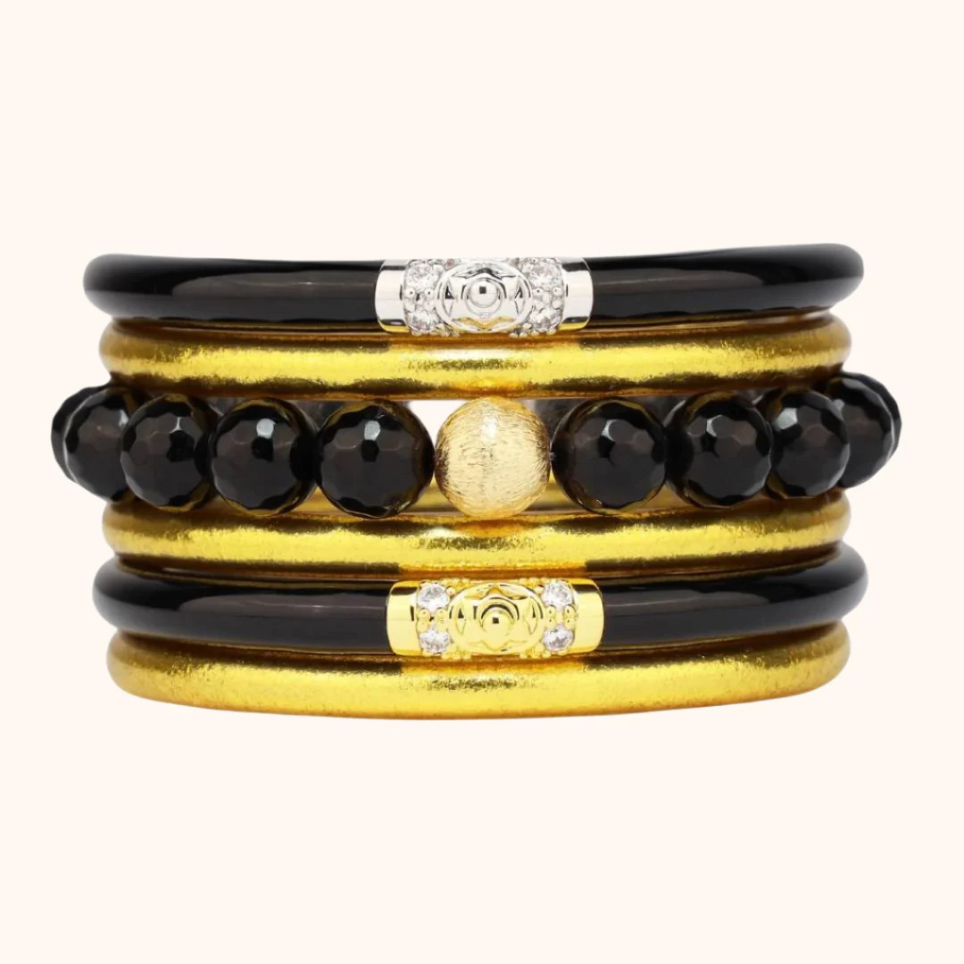 Black/Gold Stack | BuDhaGirl