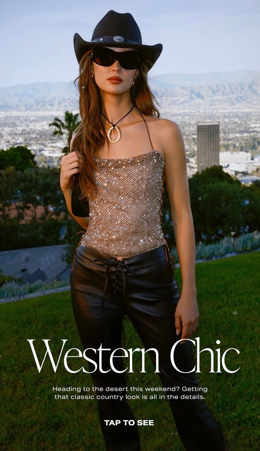 Western Chic 🤠

#western #cowgirlhat #boots #dress #necklace leather pants top sequin belt suede tank top cap 

#LTKootd #LTKOver40 #LTKgrwm