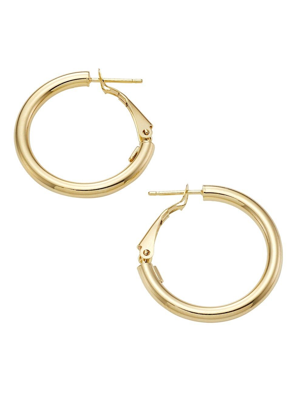 14K Yellow Gold Hoop Earrings | Saks Fifth Avenue