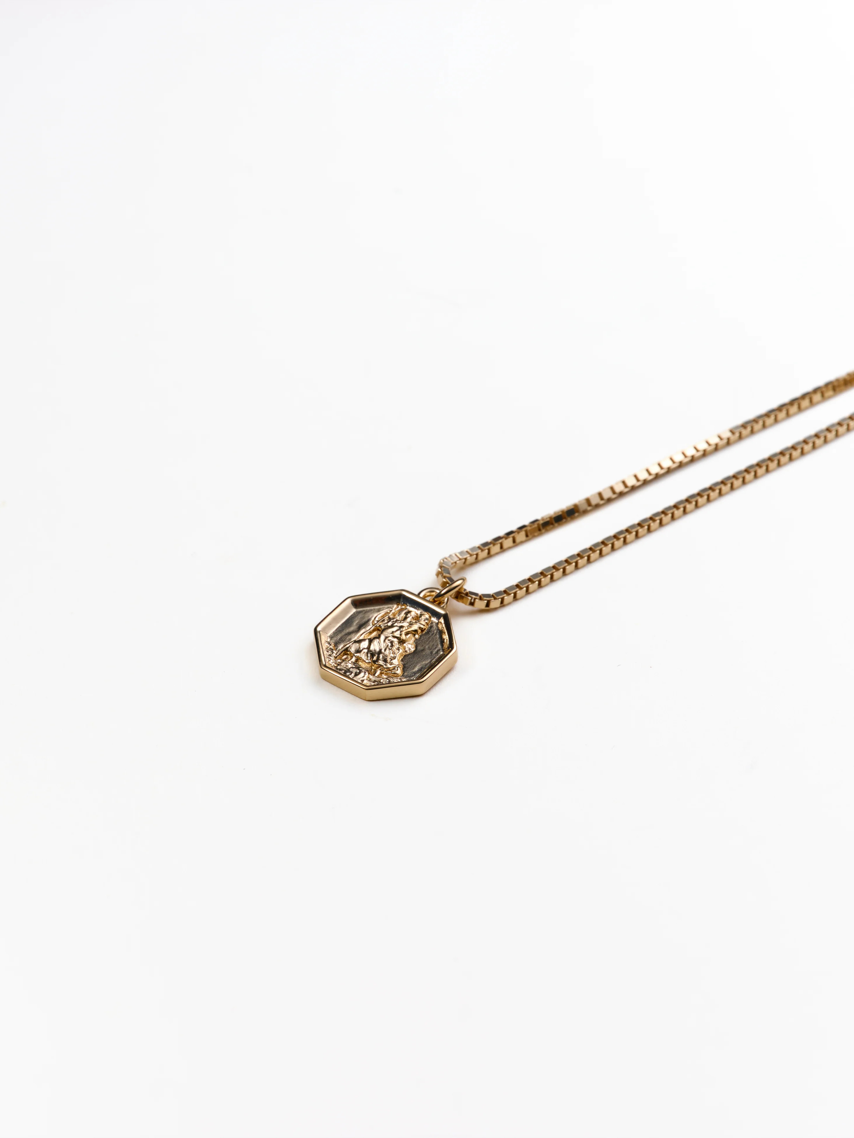 St. Christopher Octagon Necklace | Their Studios