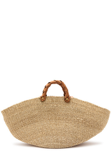 Market large raffia top handle bag | Harvey Nichols