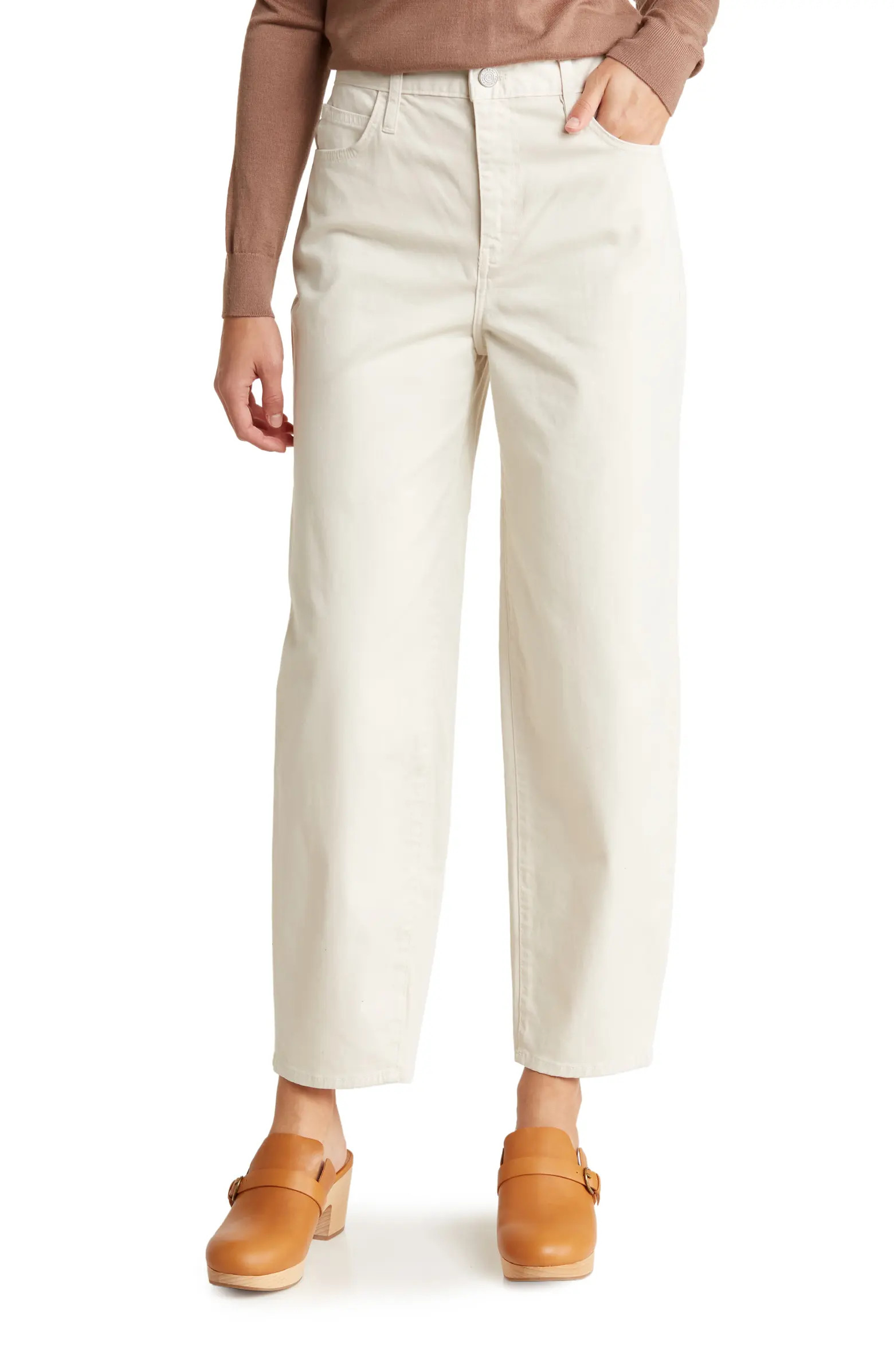 FRAME Ultra High Waist Barrel Leg Jeans | Nordstrom | Nordstrom