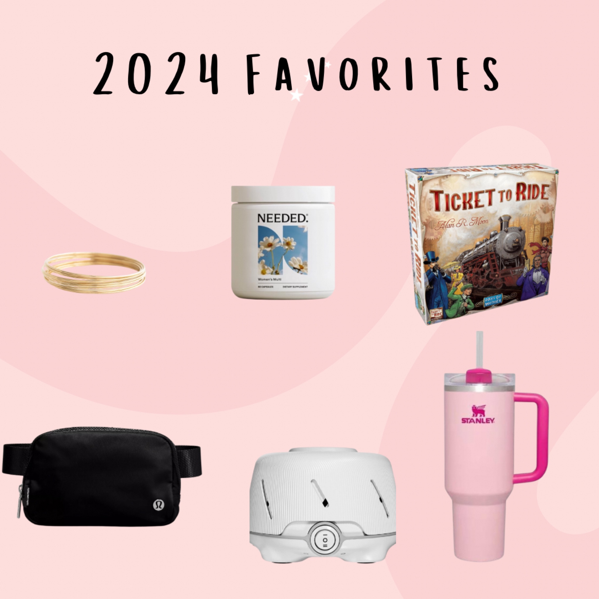 Choosing just 5 or 6 favorites for the year is tough with so many amazing products out there, but these 6 have truly stood out! 💖 #YearlyFavorites #LTKFinds #MustHaves

#LTKWatchNow #LTKFindsUnder50 #LTKSaleAlert