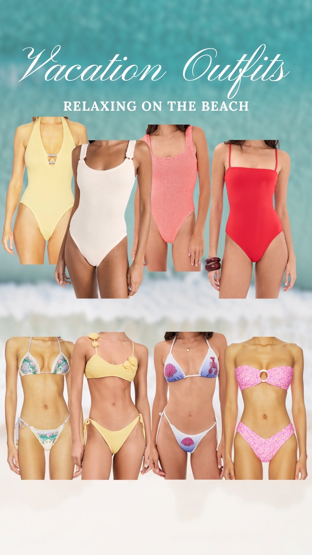Swimsuits for summer vacation ☀️👙

#LTKootd #LTKSwim #LTKTravel