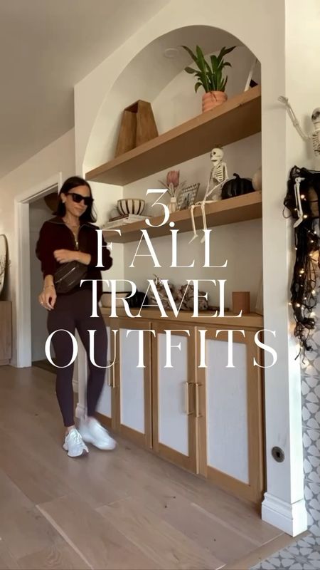 3 fall travel outfits 
I sized down in the olive pullover but other than that everything is tts 