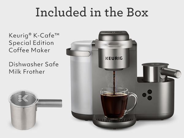 Keurig K-Cafe Special Edition Single Serve K-Cup Pod Coffee, Latte and Cappuccino Maker, Comes with  | Amazon (US)