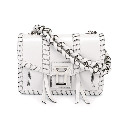 Proenza Schouler Hava whipstitch shoulder bag - Grey | Farfetch EU