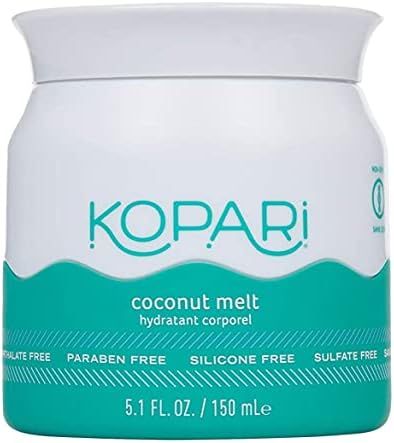 Kopari Organic Coconut Melt | Multi Purpose Skin Moisturizer, 100% Unrefined Organic Coconut Oil ... | Amazon (US)