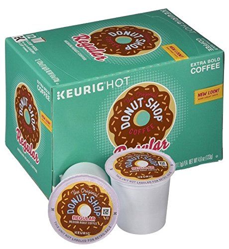 The Original Donut Shop Regular, Keurig Single-Serve K-Cup Pods, Medium Roast Coffee, 12 Count | Amazon (US)