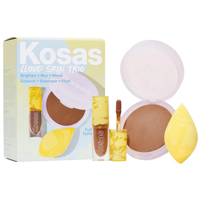 Cloud Skin Complexion Bestsellers Set - Concealer, Setting Powder, Makeup Sponge | Sephora (US)