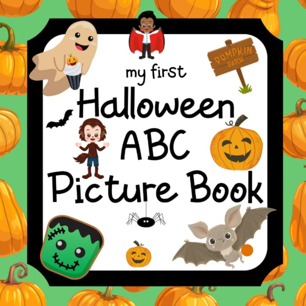 My First Halloween ABC Picture Book: 8.5" x 8.5" Alphabet Halloween Books for Kids, Halloween Boo... | Amazon (US)