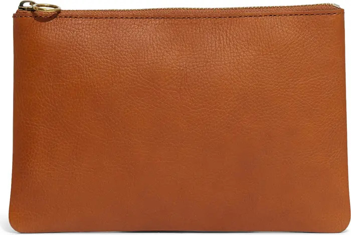 Madewell The Leather Pouch Clutch | Nordstrom | Nordstrom