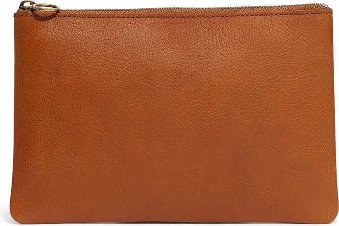 Madewell The Leather Pouch Clutch | Nordstrom | Nordstrom