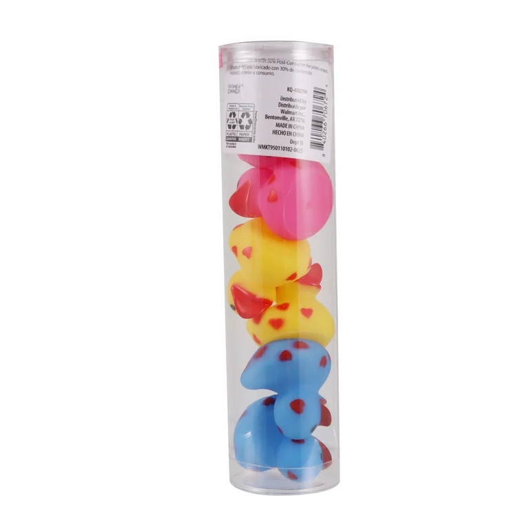 Mini Ducks Party Favors, Multicolor, 6 Count, Valentine's Day by Way To Celebrate | Walmart (US)
