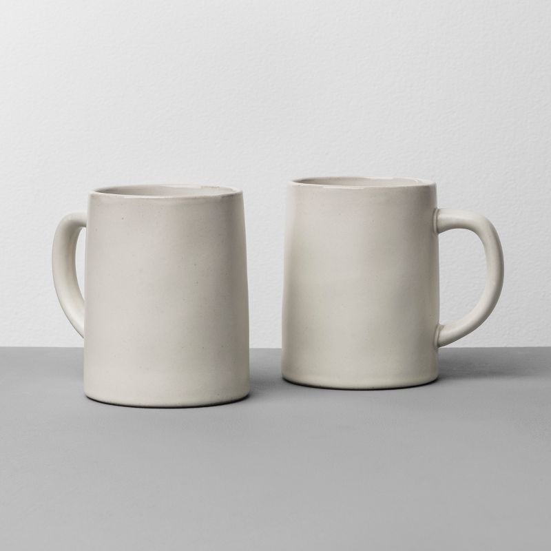 16oz Solid Matte Stoneware Mug - Hearth & Hand™ with Magnolia | Target