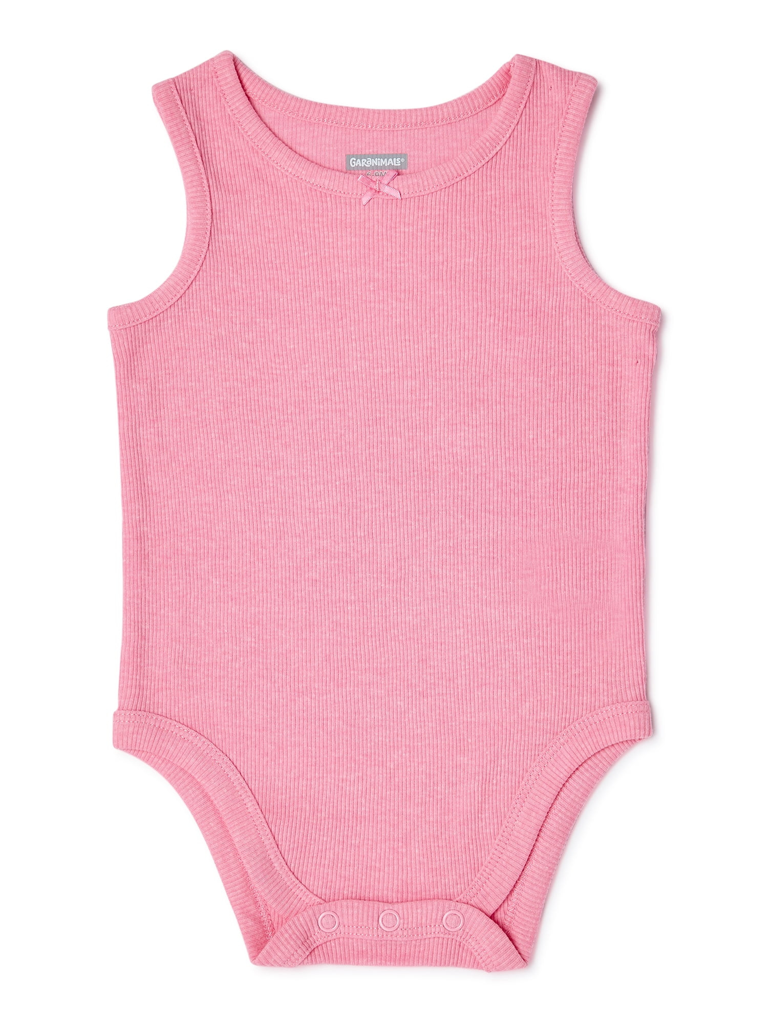 Garanimals Baby Girls Solid Tank Bodysuits | Walmart (US)