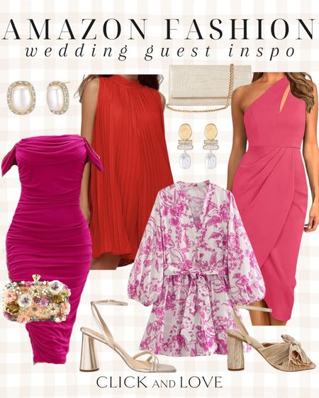 Wedding guest outfits! Red and pink hues for Spring and Summer ✨

Formal dress, wedding guest, wedding guest dresses, floral dress, clutch bag, cross body bag, women’s bag, Earrings, jewelry, heels, high heels, spring style, spring edit, summer edit, Womens fashion, fashion, fashion finds, outfit, outfit inspiration, clothing, budget friendly fashion, summer fashion, wardrobe, fashion accessories, Amazon, Amazon fashion, Amazon must haves, Amazon finds, amazon favorites, Amazon essentials #amazon #amazonfashion

#LTKMidsize #LTKWedding #LTKStyleTip