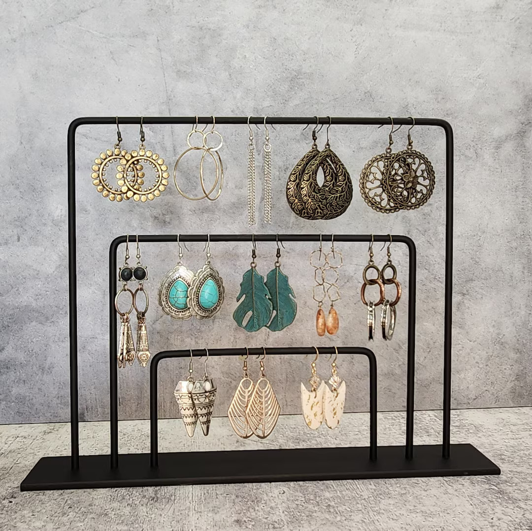 3 Tier Rainbow Earring Stand | Etsy (US)