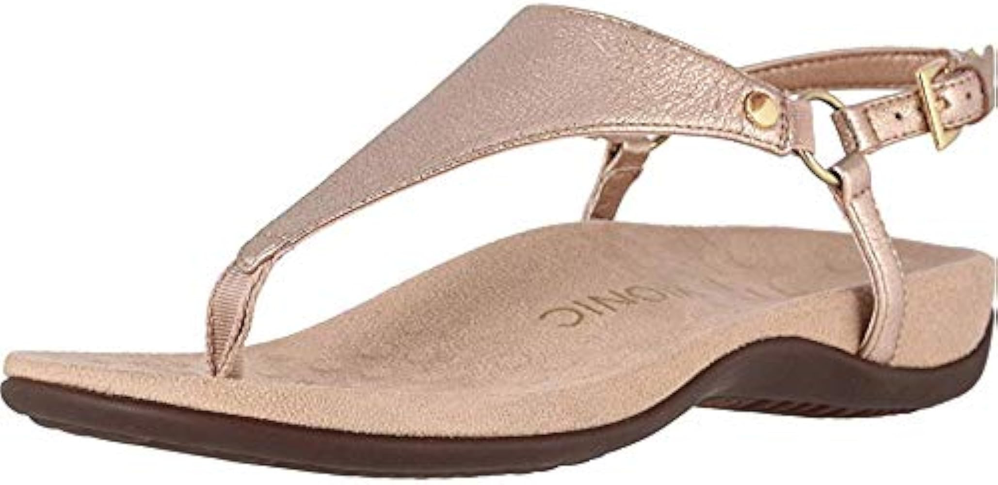 Vionic Women's Rest Kirra Backstrap Sandal - Ladies Sandals with Concealed Orthotic Arch Support | Amazon (US)