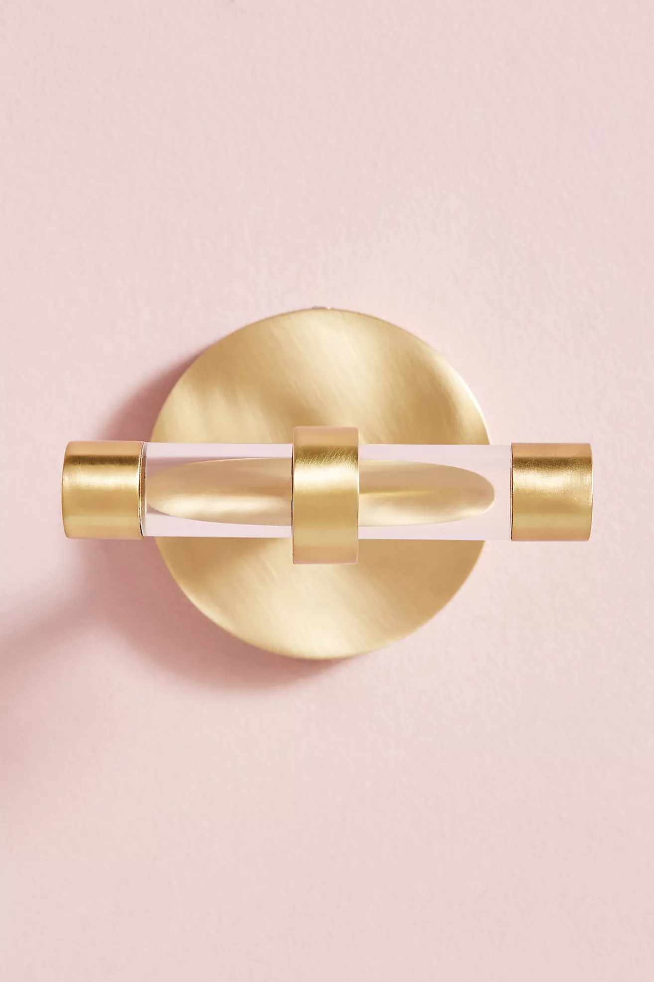 Mikayla Lucite Bath Hook | Anthropologie (US)