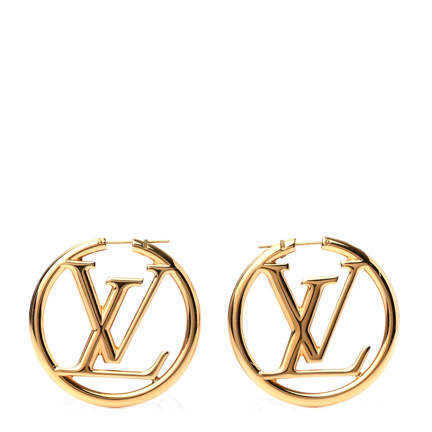 LOUIS VUITTON

Louise Hoop Earrings Gold | Fashionphile